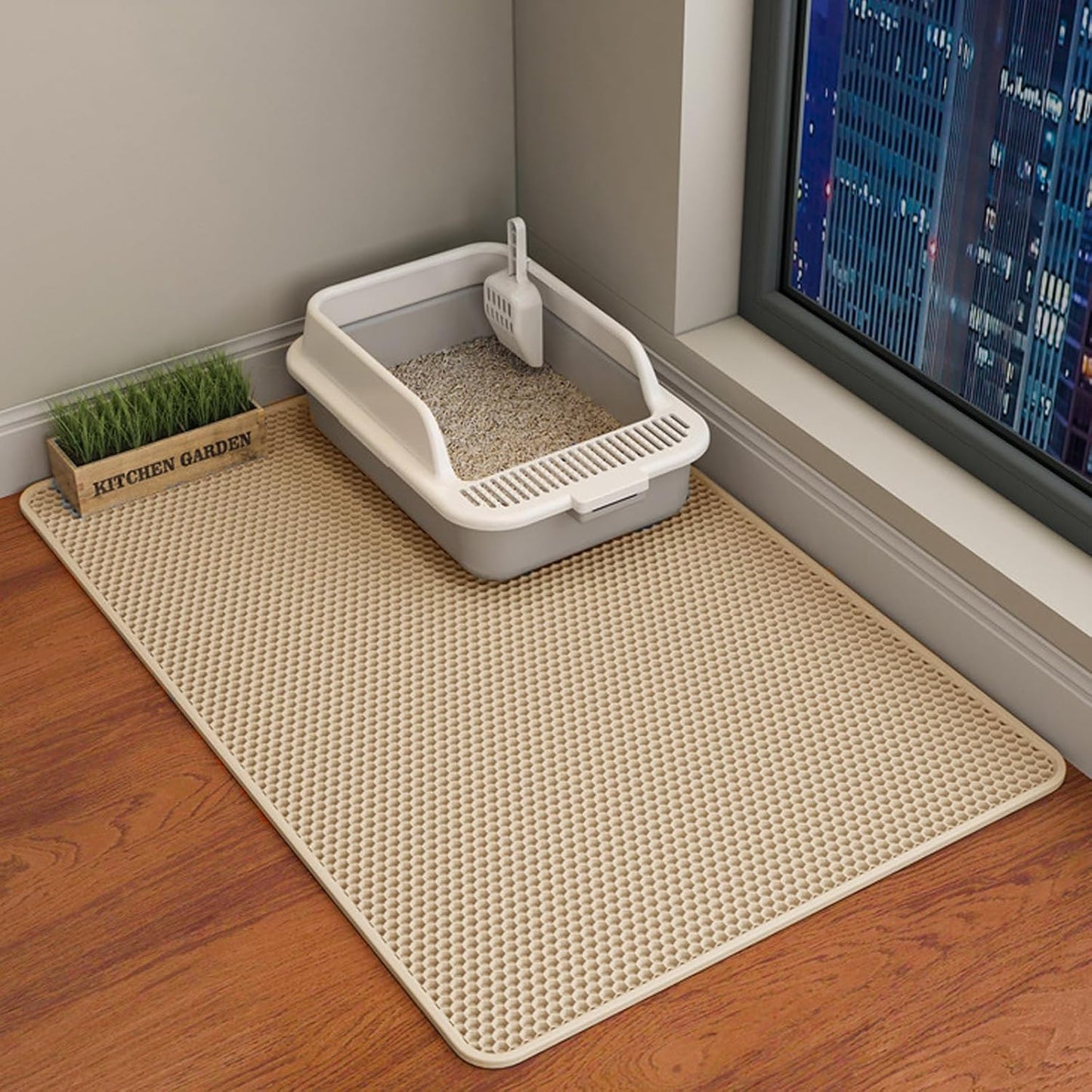 Double Layer Cat Litter Mat