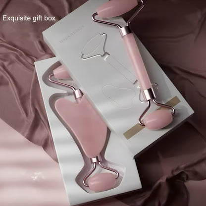 Roller and Gua Sha Set